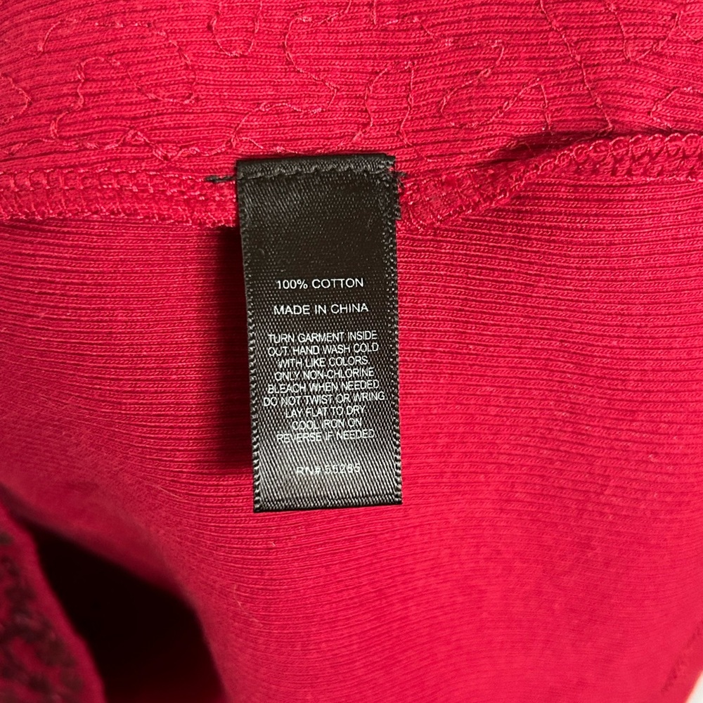 Express - Women's Red Sequin Tank Top - Picture 6 of 6